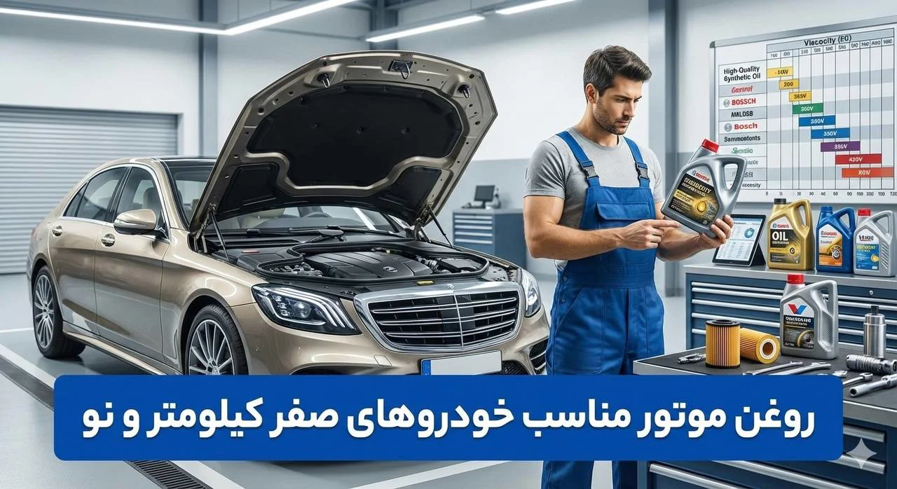 روغن موتور مناسب خودروهای صفر کیلومتر و نو؛ چه روغنی استفاده کنیم؟