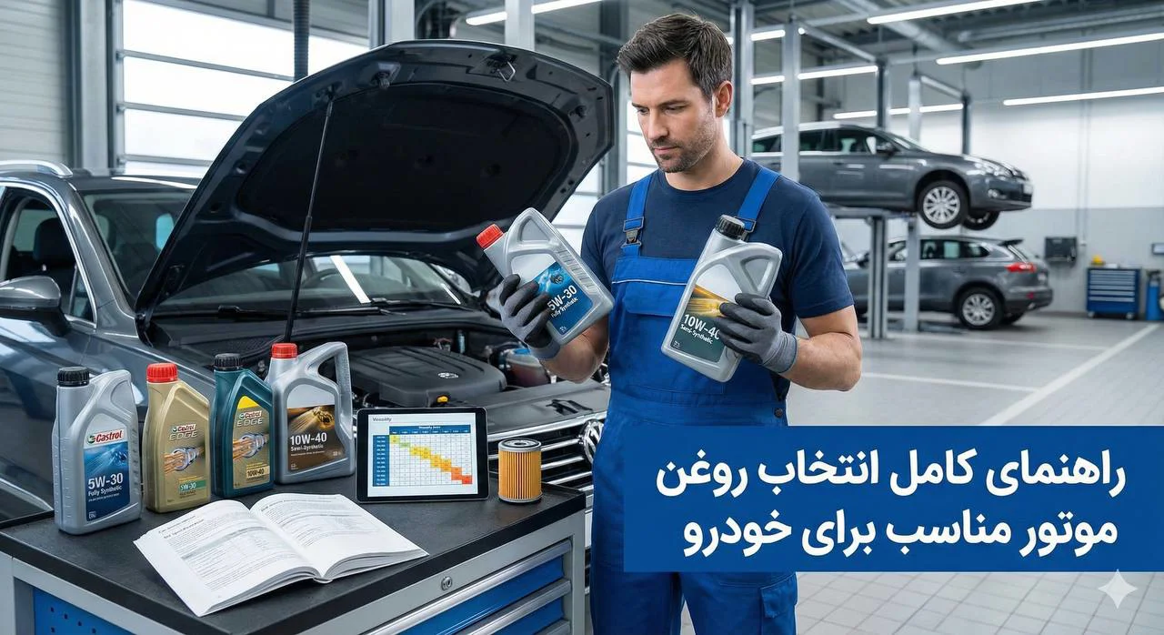 راهنمای کامل انتخاب روغن موتور مناسب برای خودرو