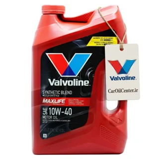 روغن موتور ولوولین MAXLIFE 10W-40 Synthetic Blend سنتتیک (Valvoline)