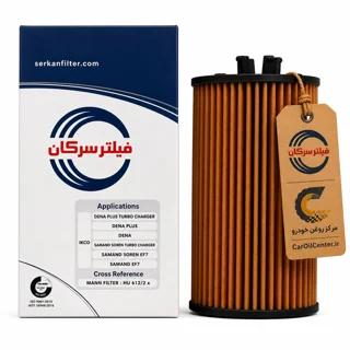 فیلتر روغن سرکان مدل SF7110 مناسب موتورهای EF7 دنا، دنا پلاس، دنا پلاس توربو  (Serkan Filter)