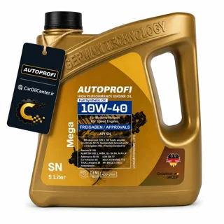 روغن موتور اتوپروفی 10W-40 حجم 5 لیتر (Autoprofi)