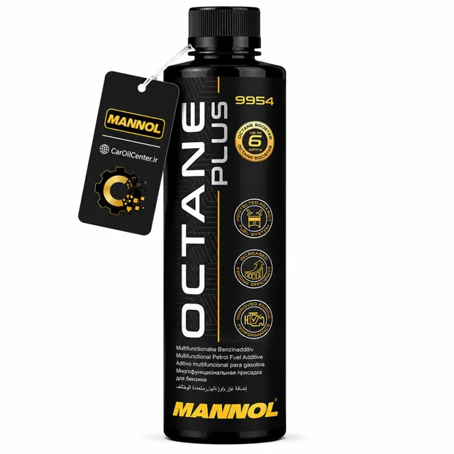 اکتان بوستر مانول مدل Octane Booster حجم 300 میلیلیتر (MANNOL)