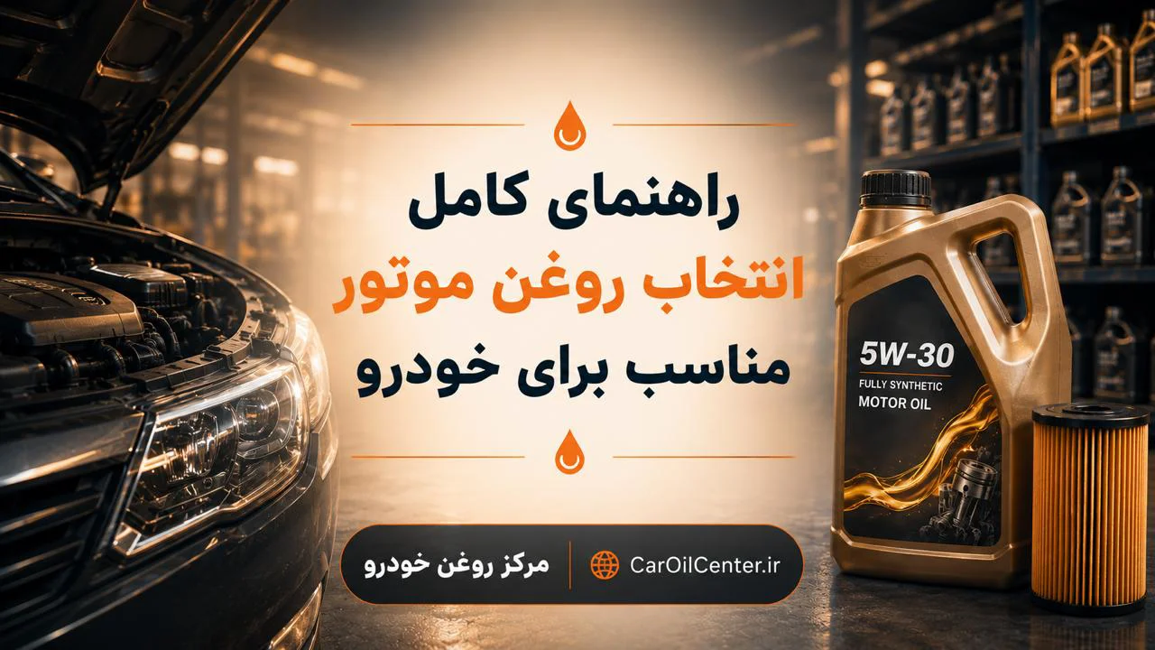 راهنمای کامل انتخاب روغن موتور مناسب برای خودرو