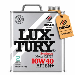 روغن موتور بوش لاکچری 10W40 SN حجم 4 لیتر (Bosch)