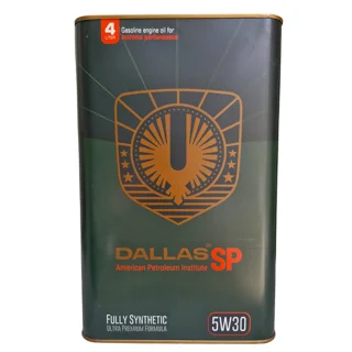 روغن موتور دالاس مدل ULTRA PREMIUM 5w30 SP حجم 5 لیتر مجموعه 2 عددی (DALLAS)