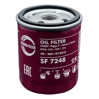 فیلتر روغن سرکان مدل SF 7248 | مناسب تیگو۷، آریزو ۵ توربو و MVM X22، X55 , 315